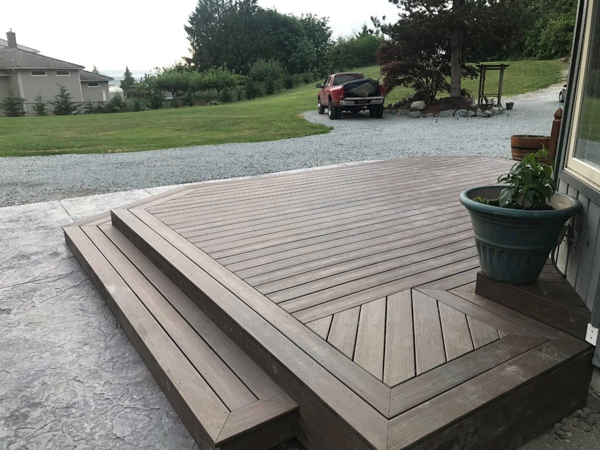 Decks project by Steep Peak Construction