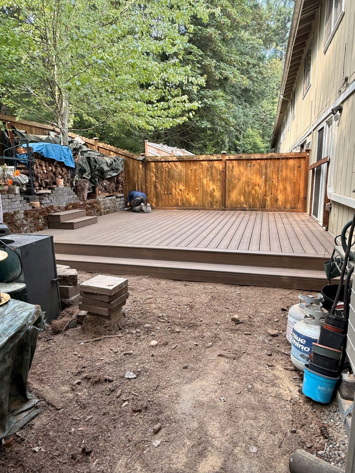 Decks project by Steep Peak Construction