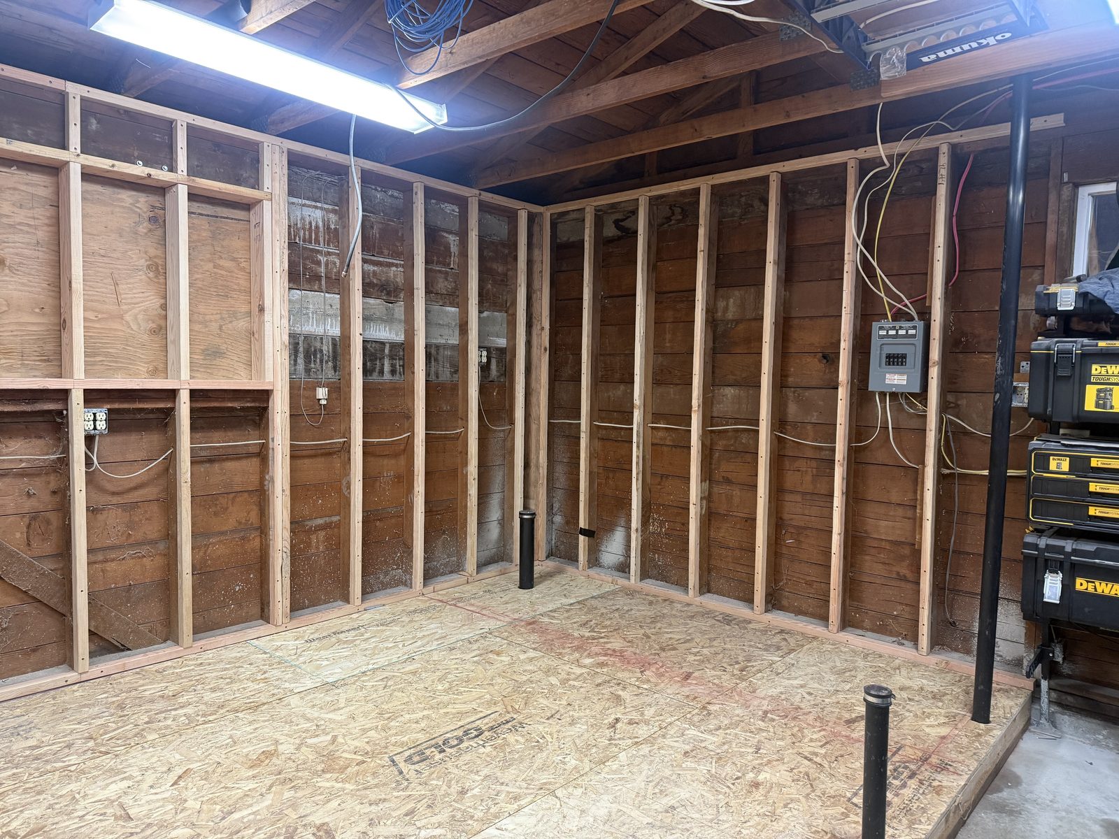 Framing / Structure project by Steep Peak Construction
