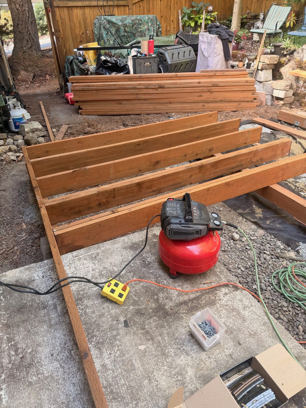 Framing / Structure project by Steep Peak Construction