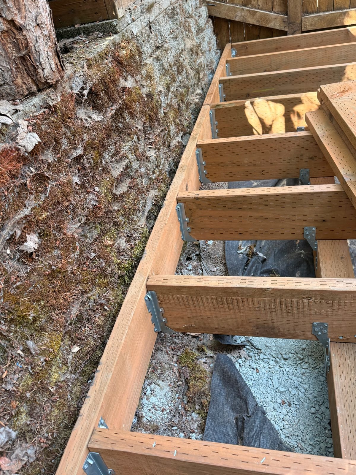 Framing / Structure project by Steep Peak Construction