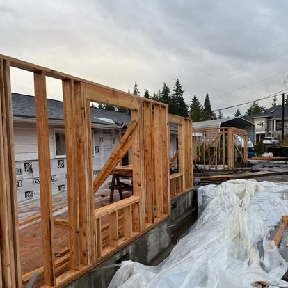 Framing / Structure project by Steep Peak Construction