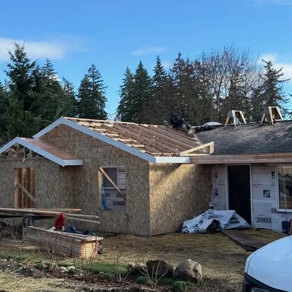 Roofing project by Steep Peak Construction