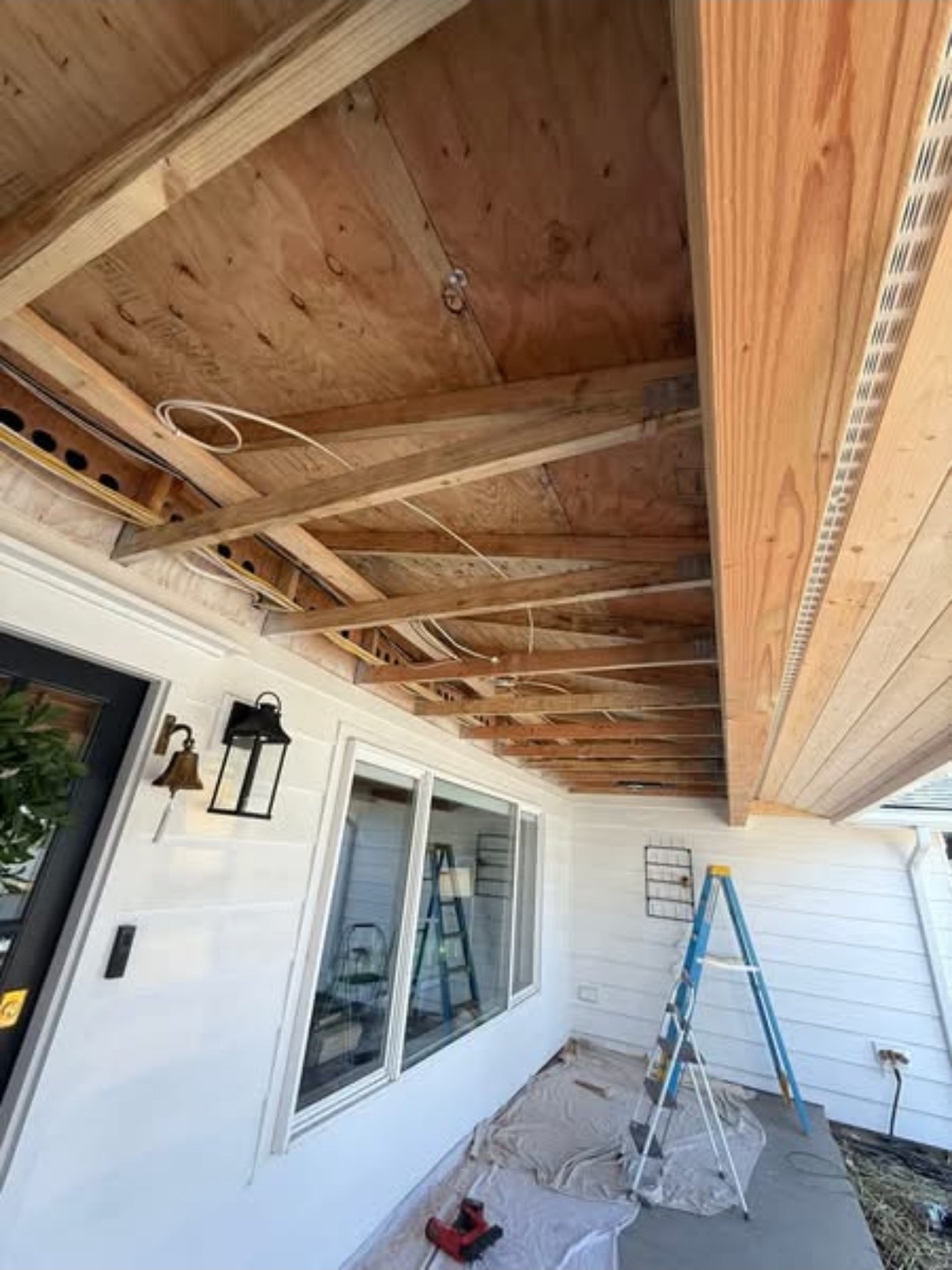 Covered Porch Framing