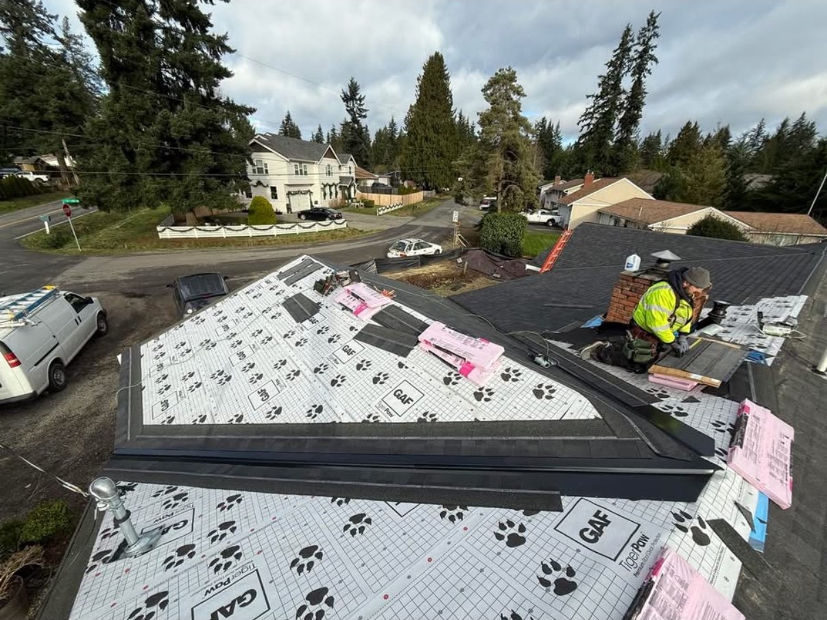 New Roof Installation