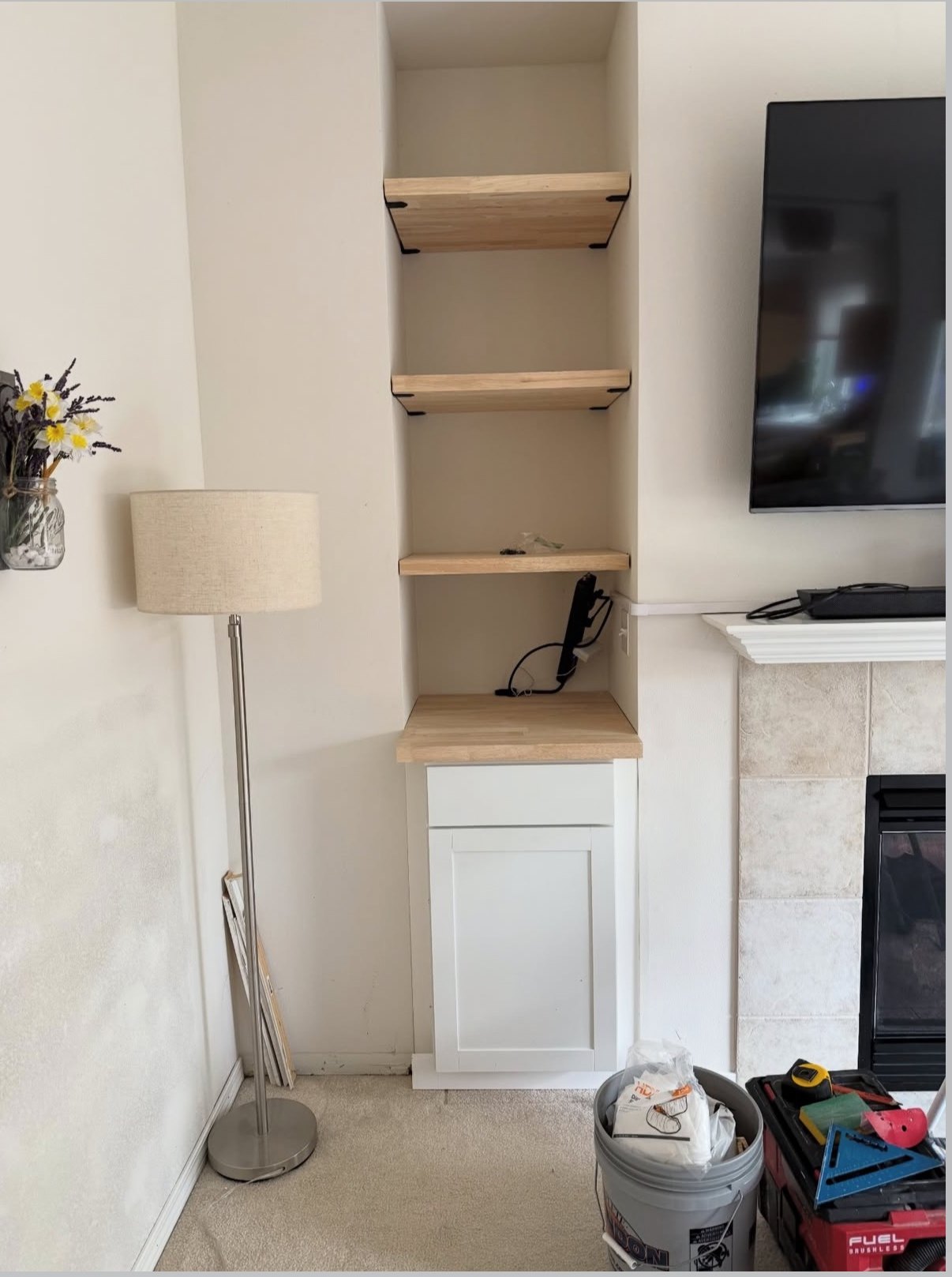 Built-In Shelving